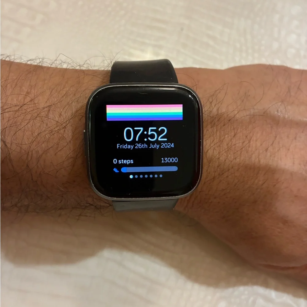 Fitbit Smartwatch with Black Band